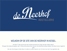 Tablet Screenshot of deneerhof.nl